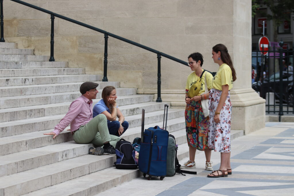 binôme missionnaire en évangélisation de rue